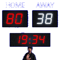 38 Away Sticker