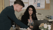 Frustrated Side Eye GIF