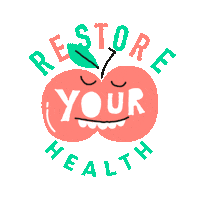 Rawcoco apple healthyfood govegan manzana Sticker