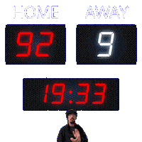 9 Away Sticker