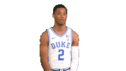 College Basketball Wink Sticker by Duke Men's Basketball
