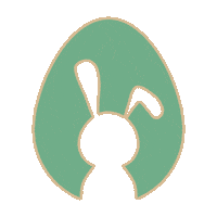 Bunny Easter Sticker by boediva