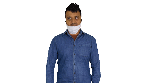 Feel Good Corona Sticker by By Krish