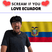 Ecuador Ec Sticker