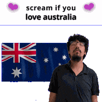 Australia Au Sticker