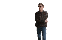 Sunglasses Kick Sticker by SYFY