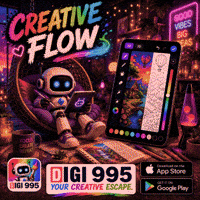 Digital Art Inspiration GIF by Digi 995