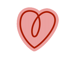 BarbaraCirri heart barbaracirri Sticker