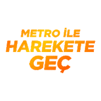Hareketegec Metroistanbul Sticker by metro