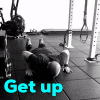 21GymStreet fitness gym pushup mondaymotivation GIF