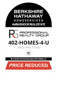 House For Sale Price Reduced Sticker by Professional Realty Group
