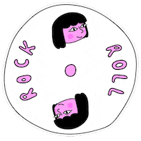 Girl Pink Sticker