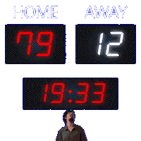 12 Away Sticker