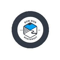 Running Sticker by Run Hub Northwest