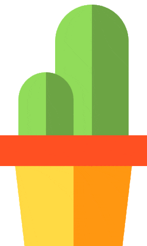 bounce plant Sticker by Matt Crump