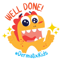 Well Done Sticker by Dermatix Kids