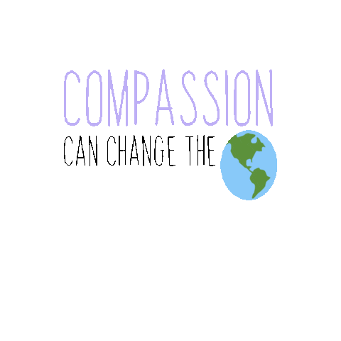 Kindness Compassion Sticker by starsoul