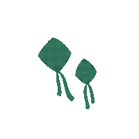 meowingsoul food Eid Mubarak ketupat Sticker