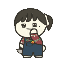 럭끼 Sticker