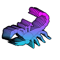 Zodiac Gradient Sticker