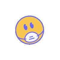 Mask Smile Sticker