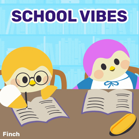 Studying Back To School GIF by Finch Care