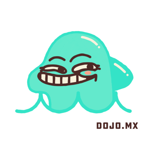 dojostudiomx giphyupload crazy sonrisa dolphin Sticker