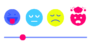 Journifyco chill mental health stress feeling Sticker