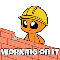 Laying Working On It Sticker by Christophers Genie