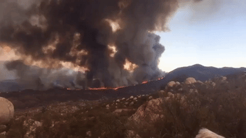 Deadly Fairview Fire Spreads in California's Riverside County