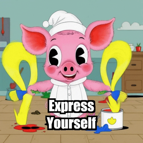 Express Yourself Wisdom GIF by The Pigasso