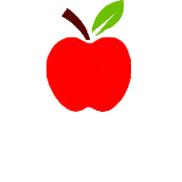 Apple Fruit Sticker by Hobbykokken