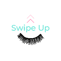Swipe Up Good Morning Sticker by Lashes & Go