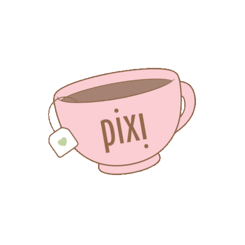 Tea Cup Sticker by Pixi Beauty