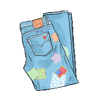 Pants Jean Sticker