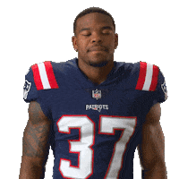 Damien Harris Football Sticker by New England Patriots