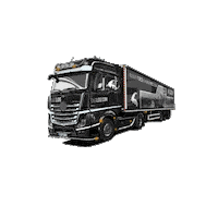 LAXLOGCargo truck transportation container cargo Sticker