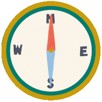 Hiking Camping Sticker by Meri Meri