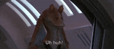 Uh Huh Yes GIF by Star Wars