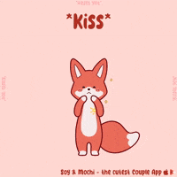 Sparkle Kiss GIF by SoyandMochi