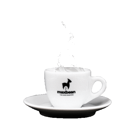 maxbean_official giphyupload coffee steam cup Sticker