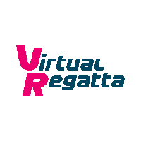 virtualregatta logo virtual rotating regatta Sticker