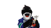 Mascot Fin Sticker by Vancouver Canucks