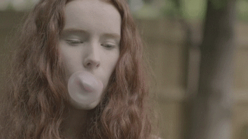 chewing gum GIF