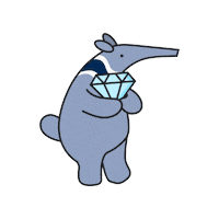 Diamond Peter Sticker by UCI OIT