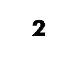 Number Vista Sticker by Vistaprint