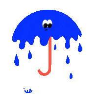 Weather Raining Sticker