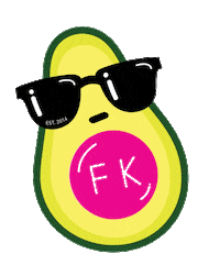 Avocado Veggies Sticker by Fresh Kitchen