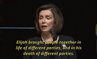 news nancy pelosi elijah cummings elijah cummings funeral GIF