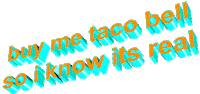 Taco Bell Orange Sticker by AnimatedText